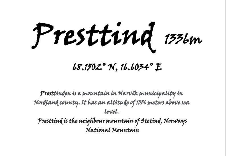 Presttind - Studio Apartment With Free Parking Нарвик Экстерьер фото